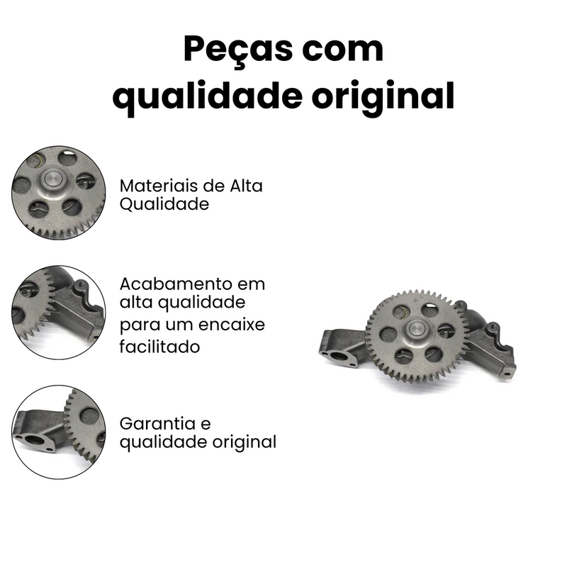 Bomba de Óleo Mercedes-Benz Axor 1938-1944 OM457-LA Axor O50 - Imagem 3