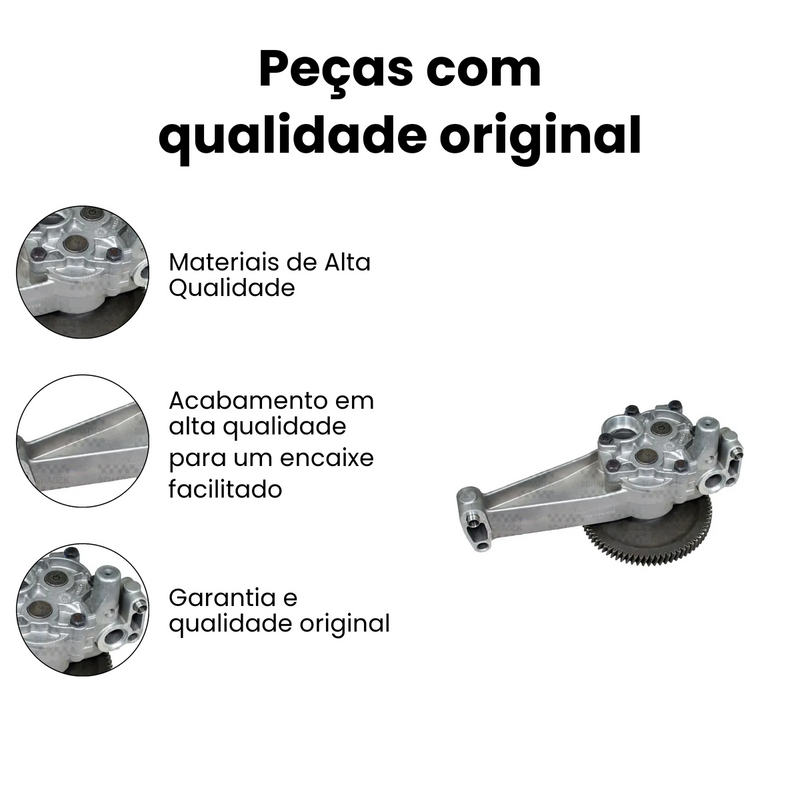 Bomba de Óleo Scania K124 P114 P340 LA LB R114 R124 1998-201 - Imagem 3