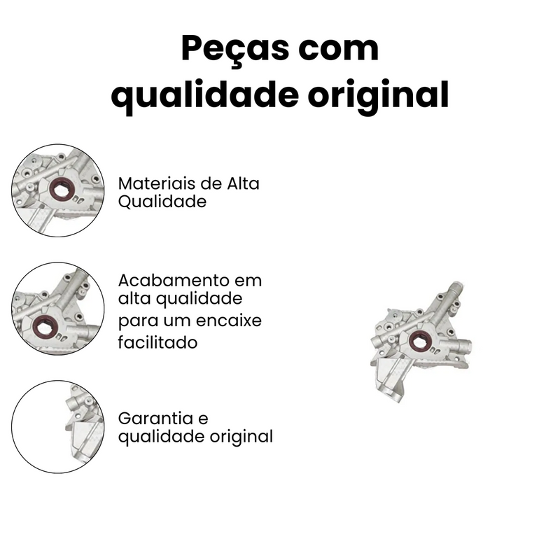 Bomba Óleo Fiat Palio 2003-2007 Siena Strada Doblo Meriva 20 - Imagem 3