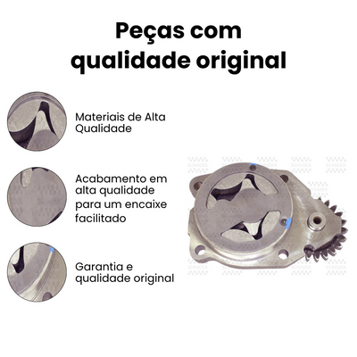 BOMBA DE ÓLEO IVECO | VOLKSWAGEN | FORD | AGRALE 10.246 - Imagem 3