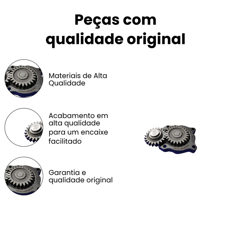 Bomba de Óleo Ford Cargo 1722 2003-2014 2422 2428 2622 2628 - Imagem 3