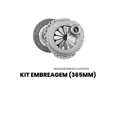 Kit Embreagem 365mm - Cargo 17-300 - Imagem 2