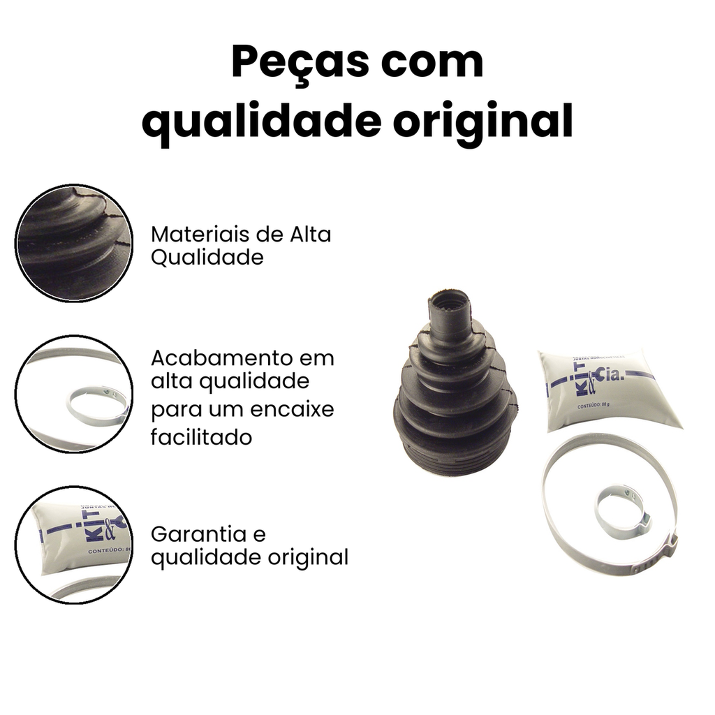 Coifa Homocinética Palio | Kit & Cia - Imagem 3