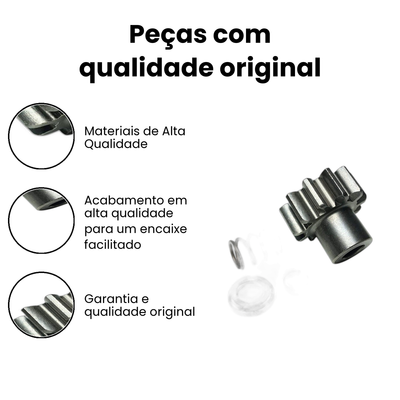 Kit Pinhão Motor Partida 29MT 11D Benz Benz - Imagem 3