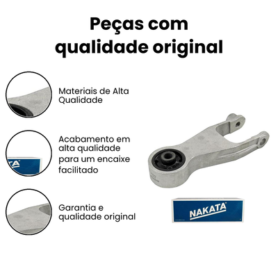 Coxim Motor Traseiro Inferior Siena Palio - Imagem 3