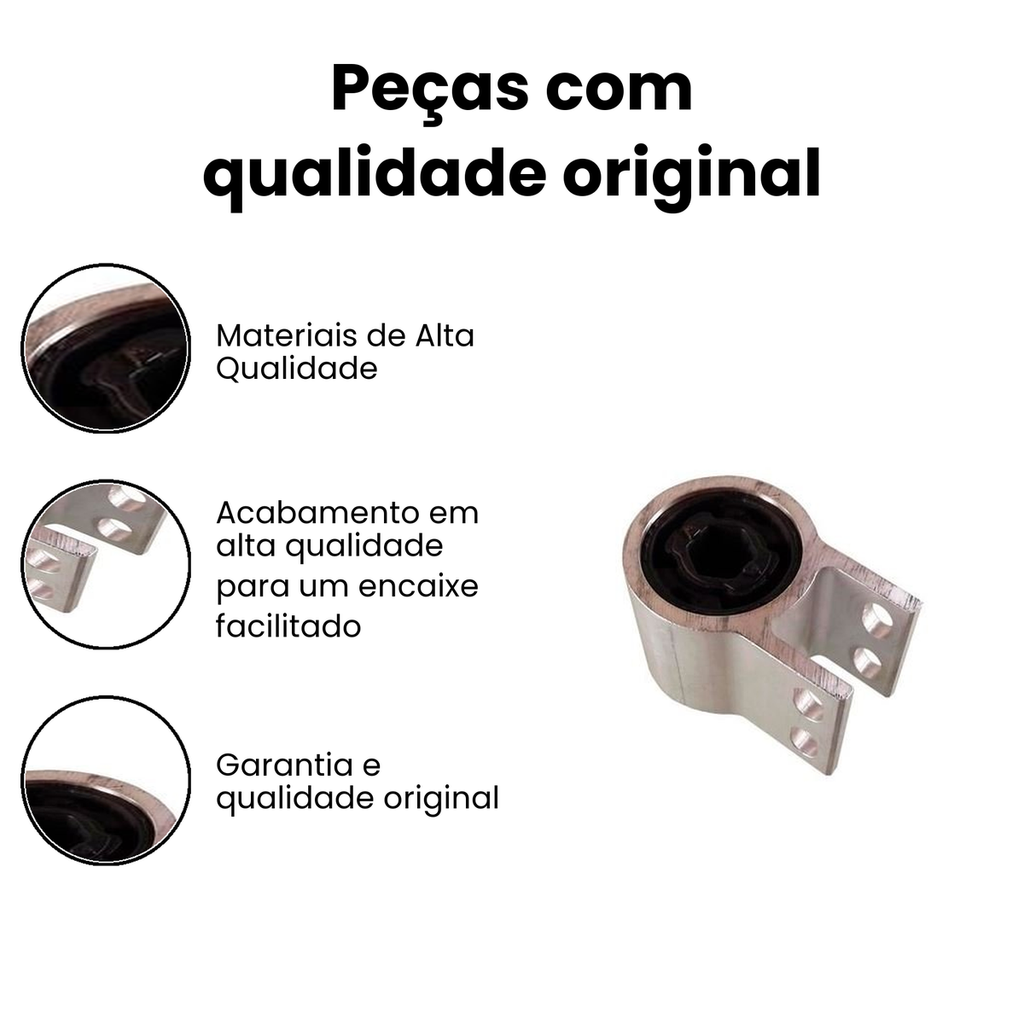 Bucha Bandeja Traseira Dir/Esq Punto Sampel - Imagem 3