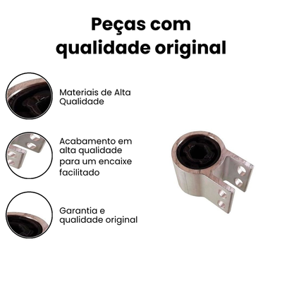 Bucha Bandeja Traseira Dir/Esq Punto Sampel - Imagem 3