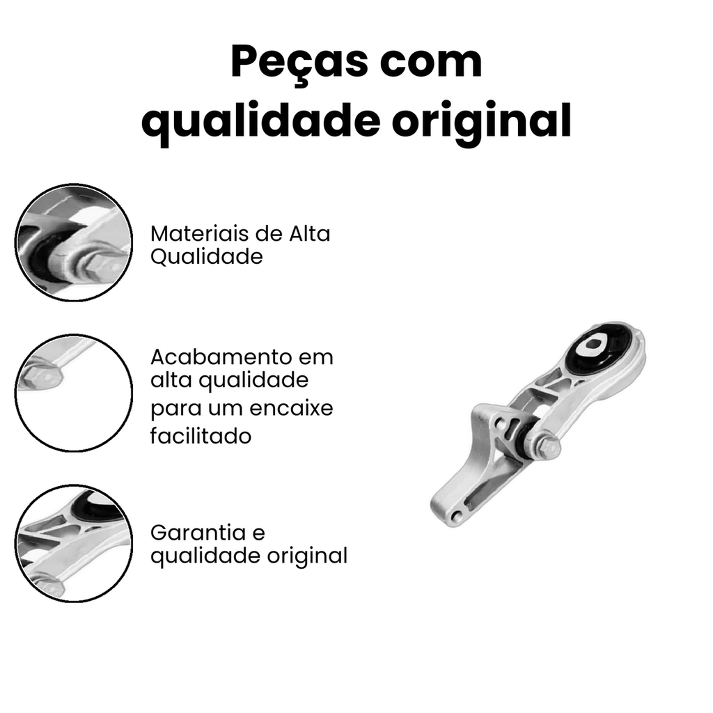 Coxim do Motor Dianteiro com Suporte Grand Grand - Imagem 3