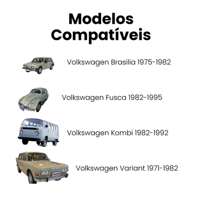 Correia de Acessórios Raw Fusca Kombi Brasilia 1968-2005 - Imagem 4
