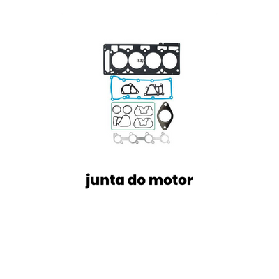 Junta Motor Ford 1.6 8V Zetec Rocam 97-15 - Imagem 2