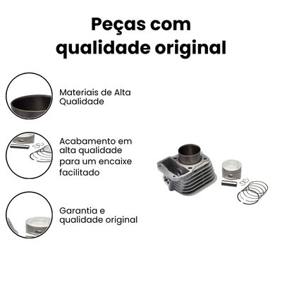 Kit Motor CG/Titan 125 92/01 - XLR, CG - Laquila - Imagem 3