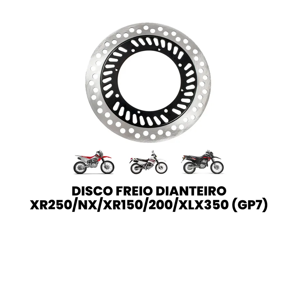 Disco de Freio Dianteiro XR250/NX/XR150/200/XLX350 - Imagem 2