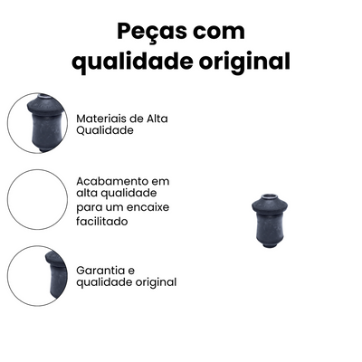 BUCHA DO EIXO DA SUSPENSÃO TRASEIRO DIREITO / ESQUERDO VOLKSWAGEN 11.0295 - Imagem 3