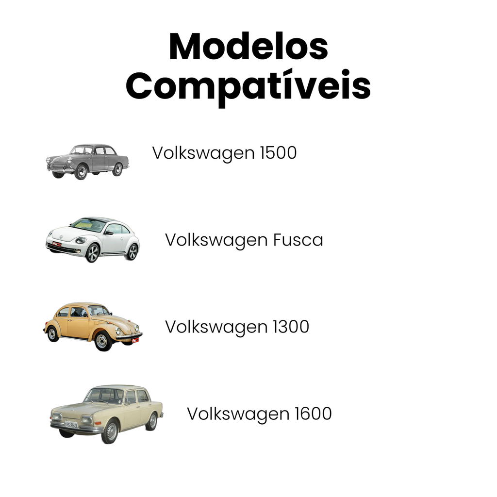 Cabo Acelerador Dianteiro Volkswagen Fusca - Imagem 4