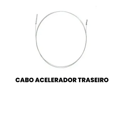 Cabo Acelerador Dianteiro Volkswagen Fusca - Imagem 2