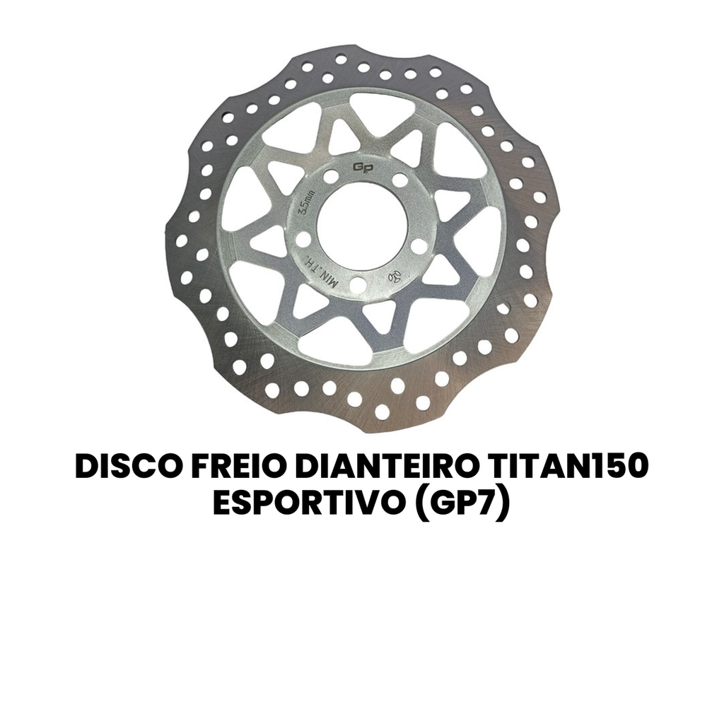 Disco de Freio Dianteiro Titan150 Esportivo CG (GP7) - Imagem 2