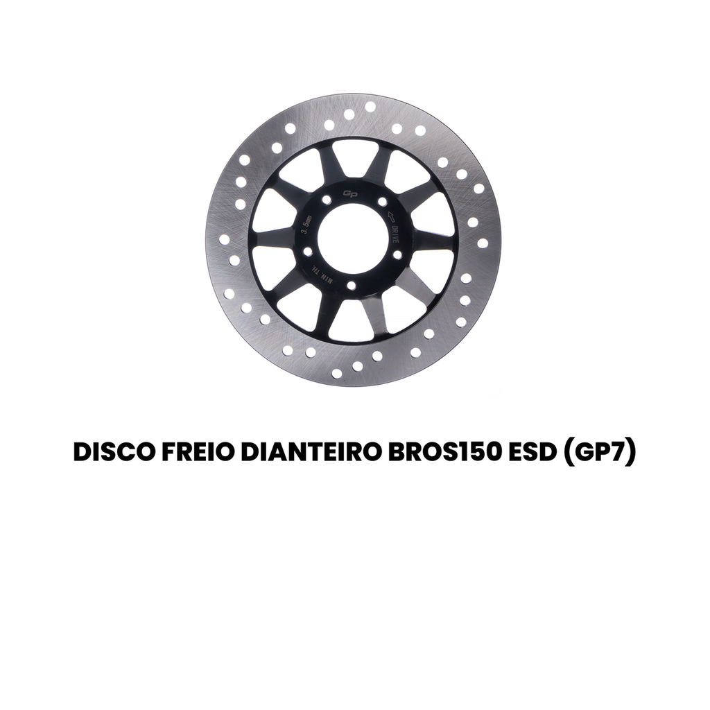 Disco Freio Diant. Bros 150 ESD (GP7) - NXR - Imagem 2