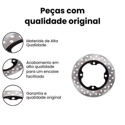 Disco de Freio Traseiro CB250 Twister 16 (GP) - CB - Imagem 3