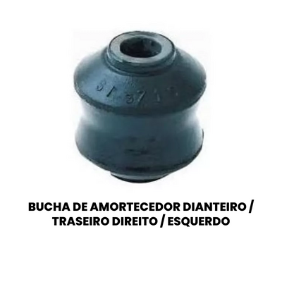 BUCHA DE AMORTECEDOR DIANTEIRO E TRASEIRO, LADO DIREITO E LADO ESQUERDO VOLKSWAGEN 11.0542 - Imagem 2