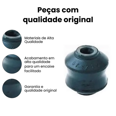 BUCHA DE AMORTECEDOR DIANTEIRO E TRASEIRO, LADO DIREITO E LADO ESQUERDO VOLKSWAGEN 11.0542 - Imagem 3