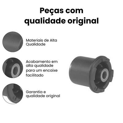 BUCHA BANDEJA DE SUSPENSÃO TRASEIRO DIREITO/ESQUERDO CHEVROLET 11.0739 - Imagem 3