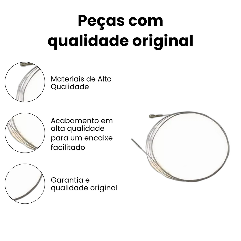 Cabo Acelerador Dianteiro VW Kombi IKS-1108 - Imagem 3