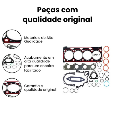 Jogo Junta Motor c/ Retentor Cargo 815-1722 98-11 - Imagem 3