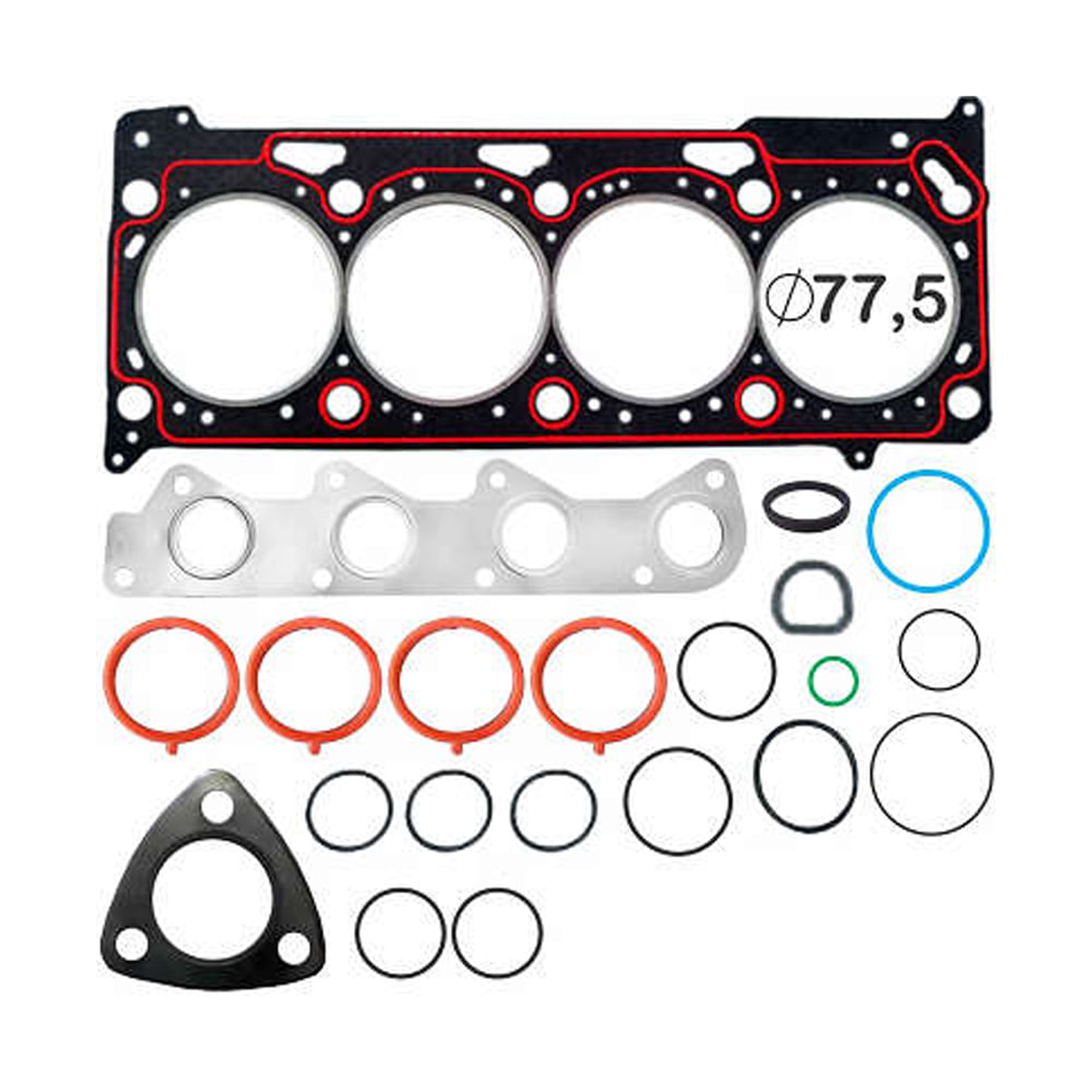 Jogo Junta Motor Superior s/ Retentor Polo Spacecross