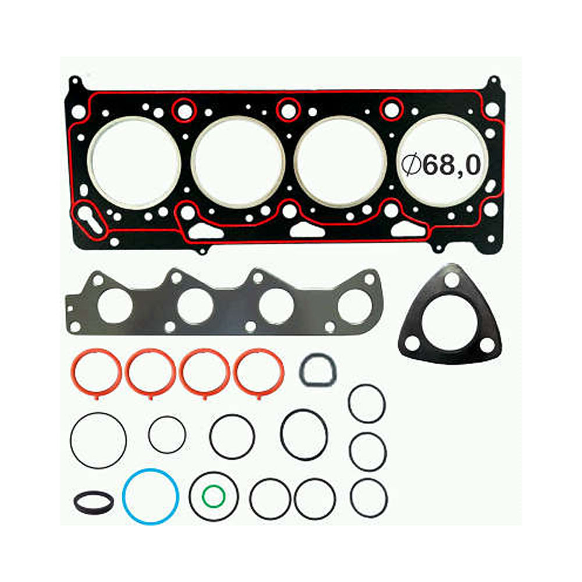 Jogo Junta Motor Sem Retentor Voyage Fox