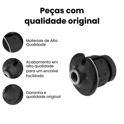 BUCHA DA BANDEJA TRASEIRA DIREITA/ESQUERDA FORD 011.1250A - Imagem 3
