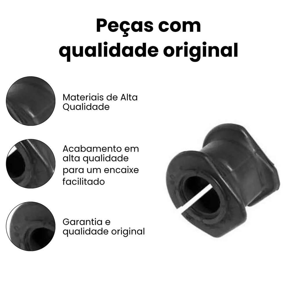 BUCHA DA BARRA ESTABILIZADORA DIANTEIRO DIREITO / ESQUERDO FIAT 11.1292 - Imagem 3
