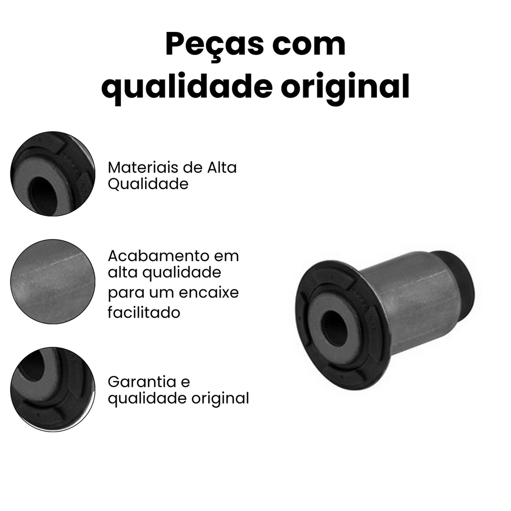 Bucha do Braço de Suspensão Dianteiro Direito ou Esquerdo FIAT 11.1536 - Imagem 3
