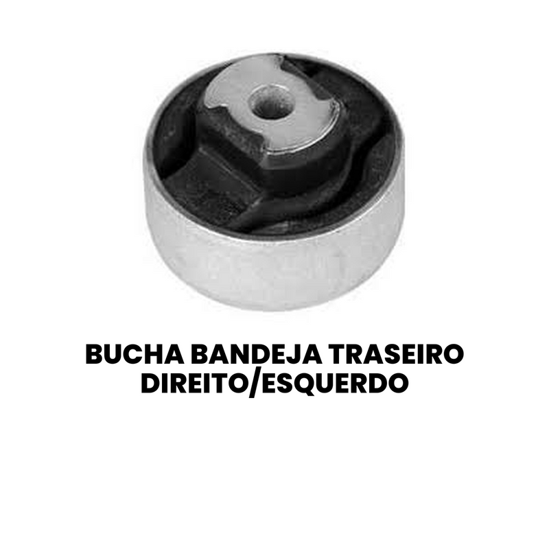 Par Bucha Bandeja Traseira Fiat Linea 2008-2017 Punto 2013-2017 - Imagem 2