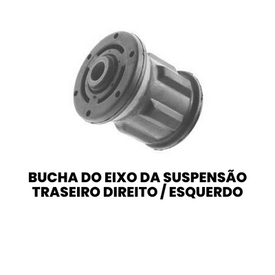 BUCHA DO EIXO DA SUSPENSÃO TRASEIRO DIREITO / ESQUERDO FORD | VOLKSWAGEN 11.1738 - Imagem 2