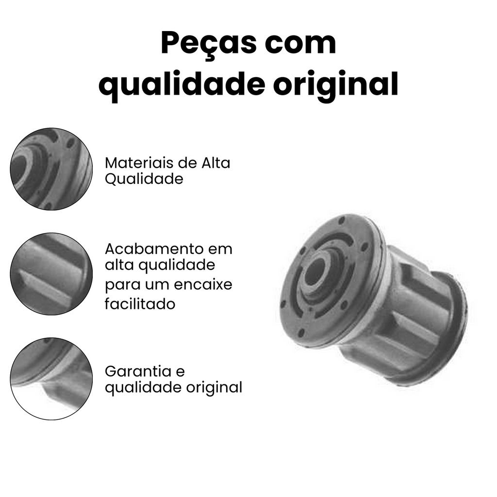 BUCHA DO EIXO DA SUSPENSÃO TRASEIRO DIREITO / ESQUERDO FORD | VOLKSWAGEN 11.1738 - Imagem 3