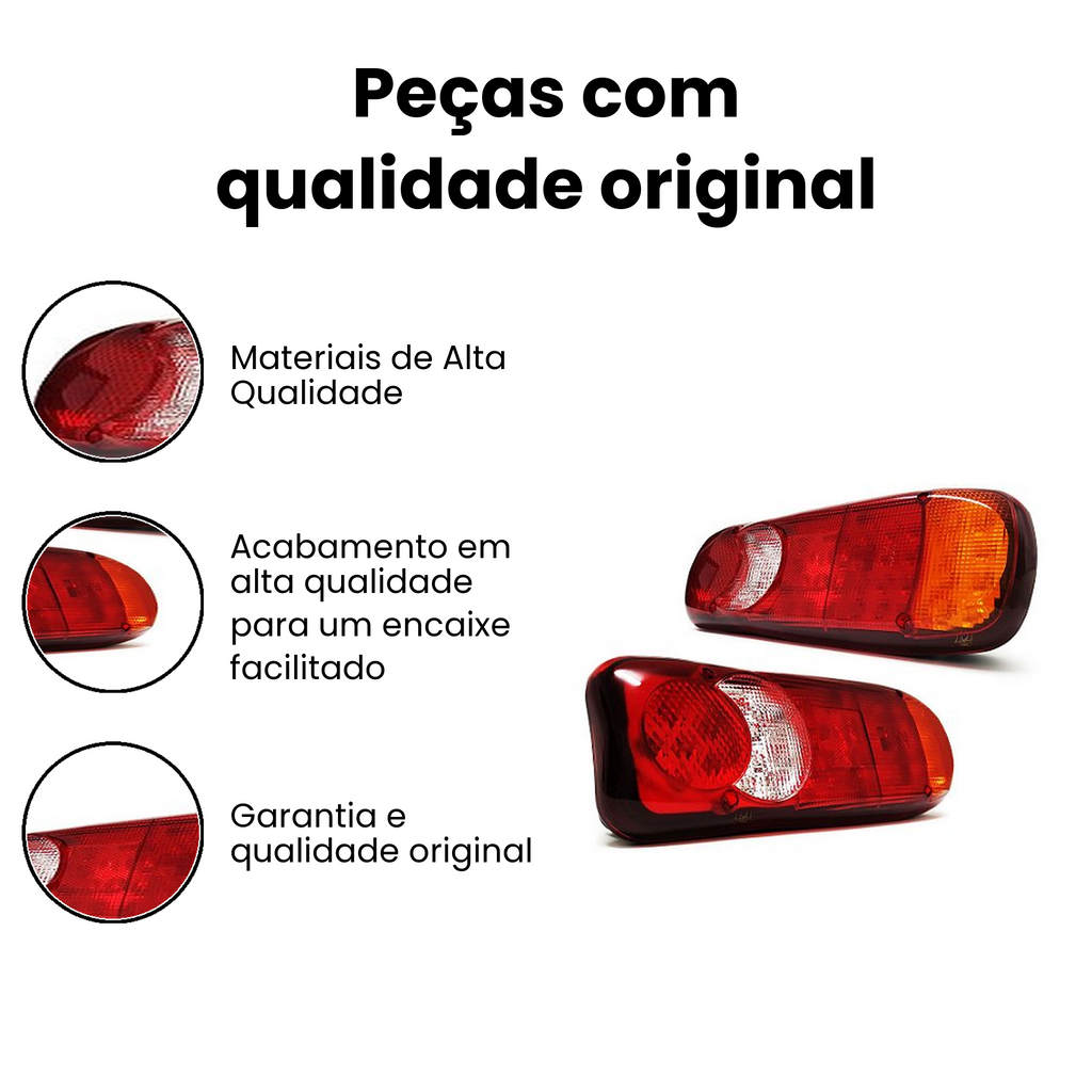 LANTERNA TRASEIRA Cargo 815/1317 4x2/6x4 98-09 - Imagem 3