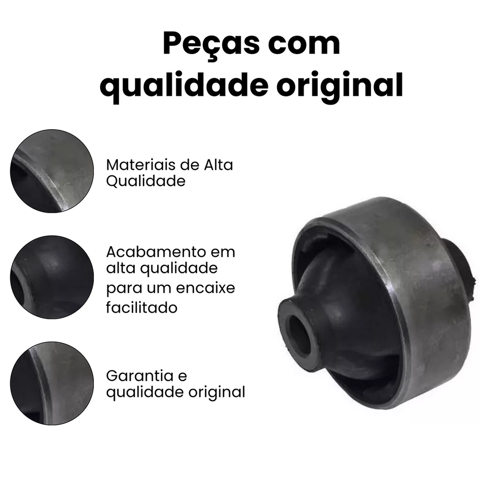 Bucha Bandeja Traseira Chevrolet Cobalt 2011-2020 Onix 2013- - Imagem 3