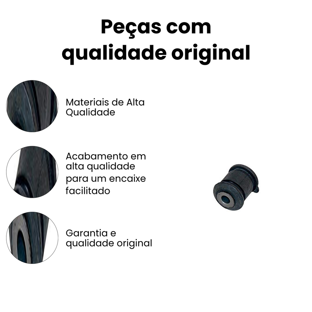 BUCHA DA BANDEJA DIANTEIRO MENOR DIREITO / ESQUERDO AXIOS HONDA 11.2809 - Imagem 3