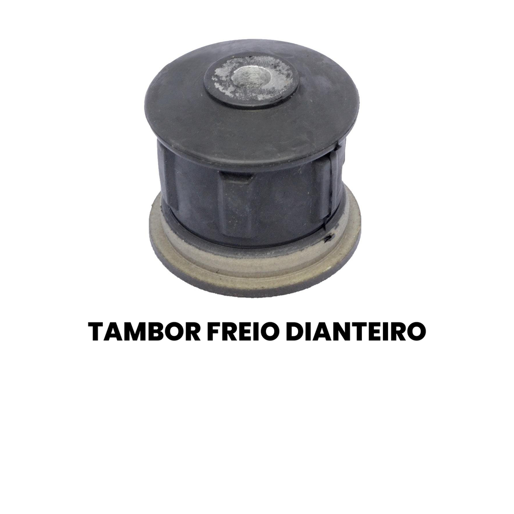 Tambor de Freio Dianteiro DURAMETAL Axor - Imagem 2