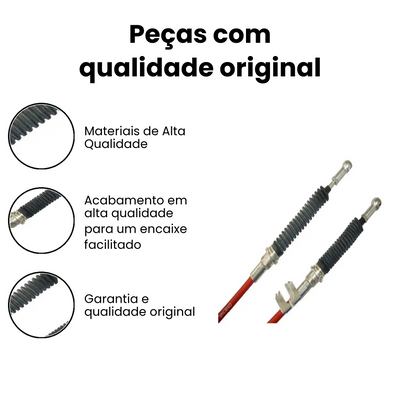 Cabo Câmbio Cargo 2000-2008 4x2/6x2/6x4 - Imagem 3