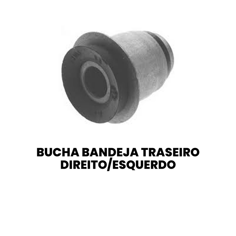 Kit Bucha Bandeja Traseira Dir Esq Fiat Uno 84-15 147 76-87 Fior - Imagem 2