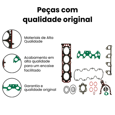 Jogo Junta Motor Sem Retentor Classic Classic - Imagem 3