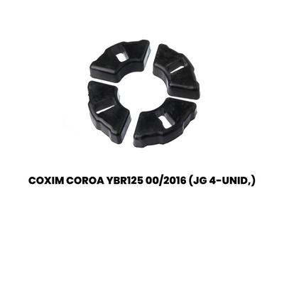 Coxim Coroa YBR125 (Jogo 4 Unidades) - YBR 00/16 - Imagem 2