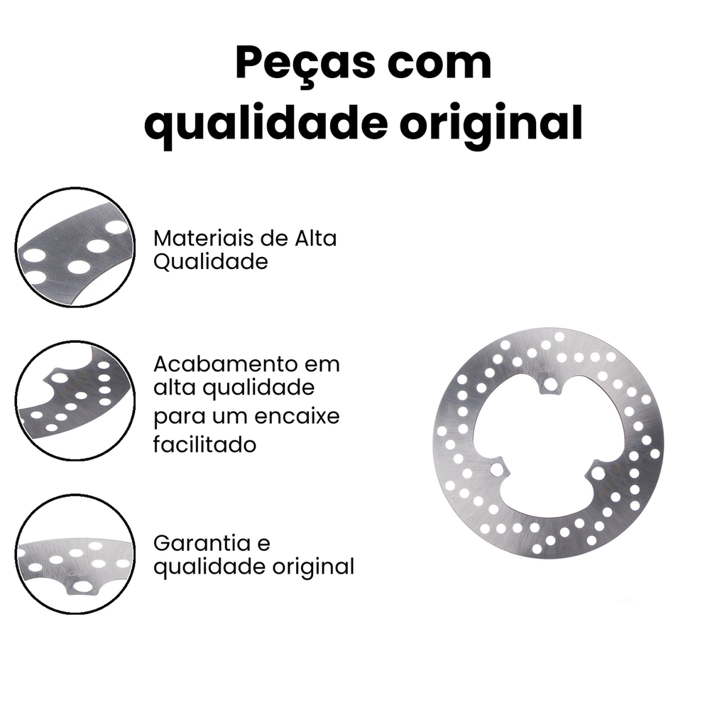 Disco de Freio Traseiro XTZ250 Lander/Ténéré - XTZ - Imagem 3