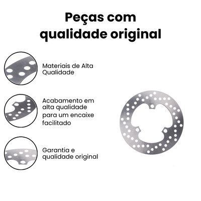 Disco de Freio Traseiro XTZ250 Lander/Ténéré - XTZ - Imagem 3