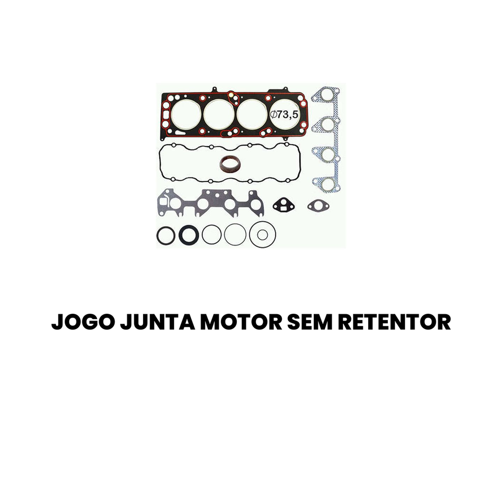 Jogo de Juntas do Motor Sem Retentor - Corsa - Imagem 2