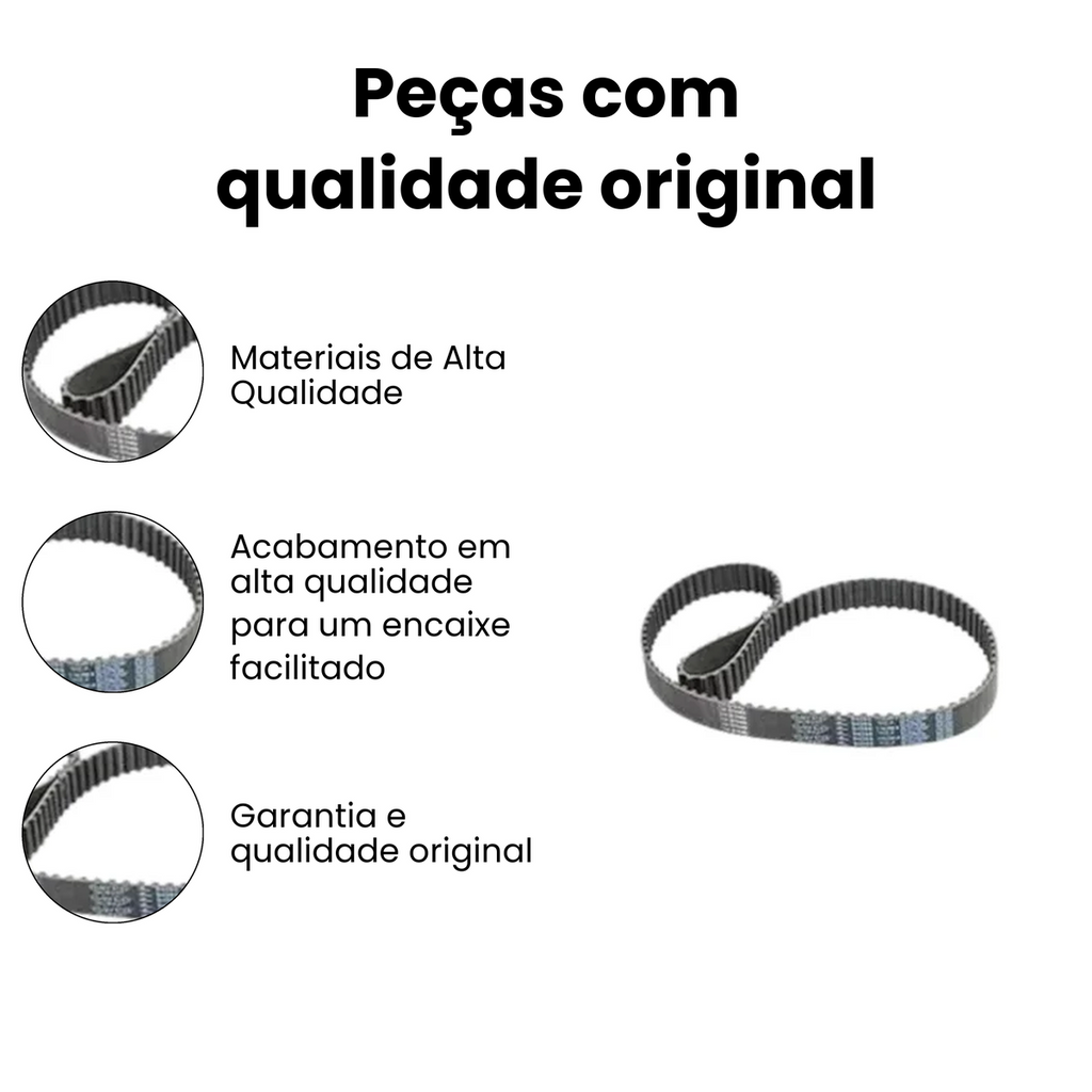 Correia Dentada | Correia Sincronizadora Timing Belt 180mm Dayco VOLKSWAGEN | SEAT 121SX180H - Imagem 3