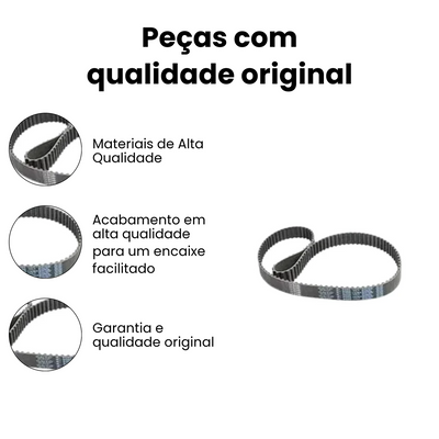 Correia Dentada | Correia Sincronizadora Timing Belt 180mm Dayco VOLKSWAGEN | SEAT 121SX180H - Imagem 3