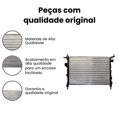 Radiador VISCONDE Corsa - Imagem 3