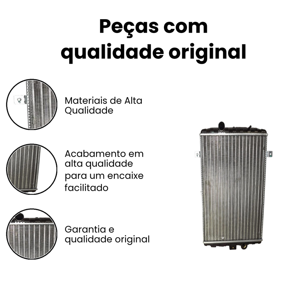 Radiador VISCONDE Saveiro Voyage (12251) - Imagem 3